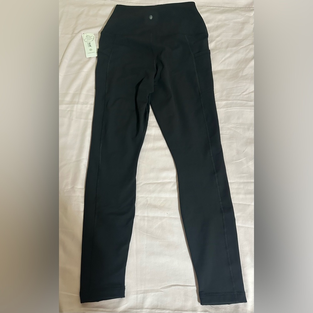 Yogalicious Lux Large Black Leggings Full Length Tight